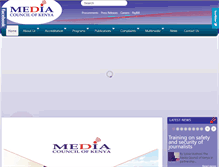 Tablet Screenshot of mediacouncil.or.ke